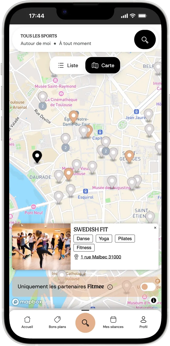 Fitmee marketplace app